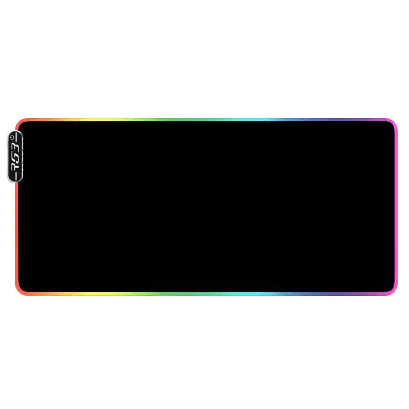 XXL RGB Mouse Pad with LED Lights, 31.5x11.8 Extended Gaming Desk Mat, Smooth Glide Surface, Non-Slip Base for Keyboard, Mouse & Desk Setup