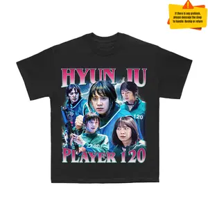 Cho Hyun-ju Squid Shirt, Player 120 T Shirt, Movie Fan Gift, Casual Top for Men Women