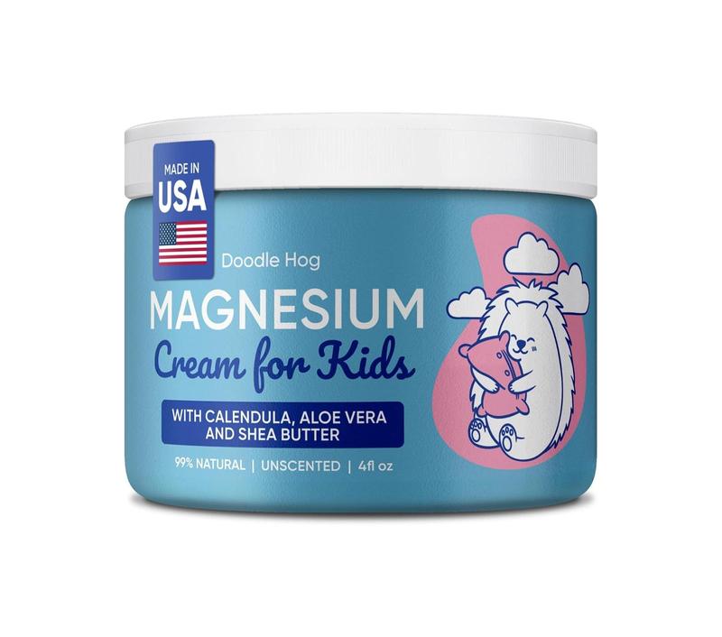 Magnesium Cream - Gentle Soothing with Calendula, Aloe Vera & Shea Butter for Relaxation, Sleep, and Calming Body Care Hydrating Blend, Unscented Moisturizing Lotion Moisturizer