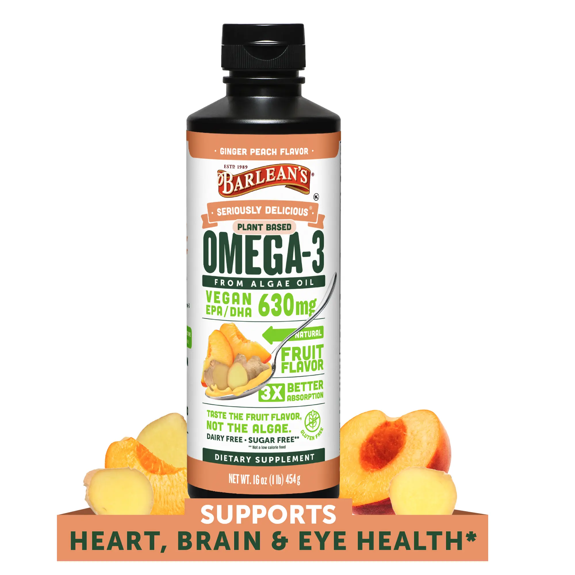 Ginger Peach - Algae Oil