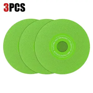 LOZLIN 3PCS 115mm Diamond Saw Blades, Chamfered Porous Design, for Cutting Tile, Grinding Marble, Ceramic fathersdaygift