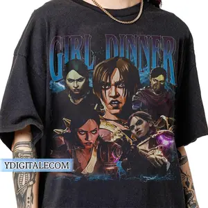 Vintage 90s Graphic Style Sevika Arcane T-shirt, Sevika Arcane