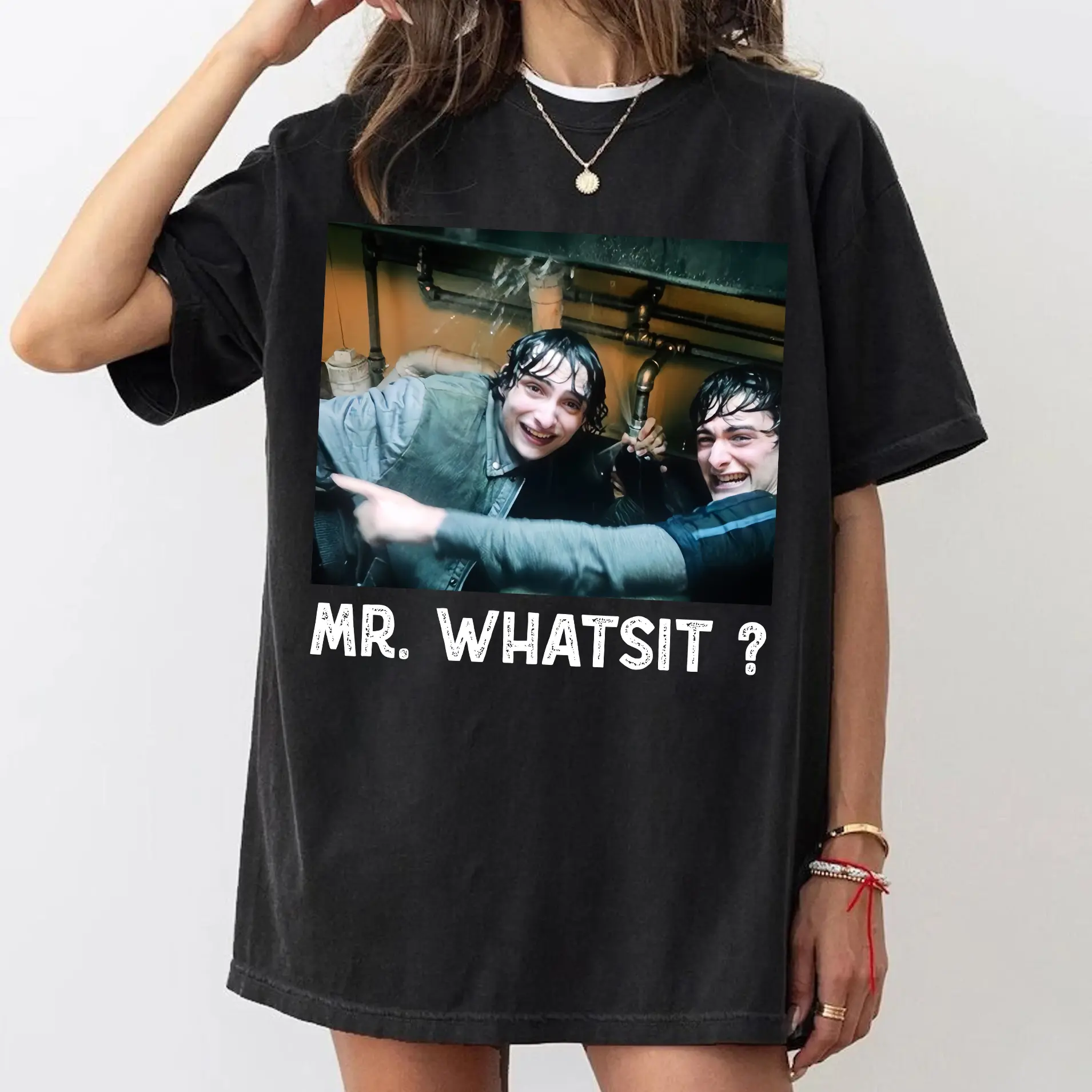 Funny Mr Whatsit Shirt, Stranger Movie Safety Tee, Funny ST5 Movie Crewneck, Mr Whatsit Inspired Holiday Shirt, TV Show Gift,graphic t shirts tiktok shop.......