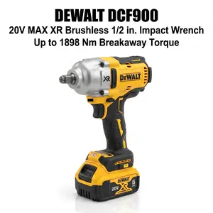 Dewalt DCF900 Cordless Driving Wrench High Strength Working Tool For Professional Repair Staff And Construction Operators Capable Of Handling Various Heavy Fastening Tasks With Reasonable Body Structure And Multifunctional Operational Configuration