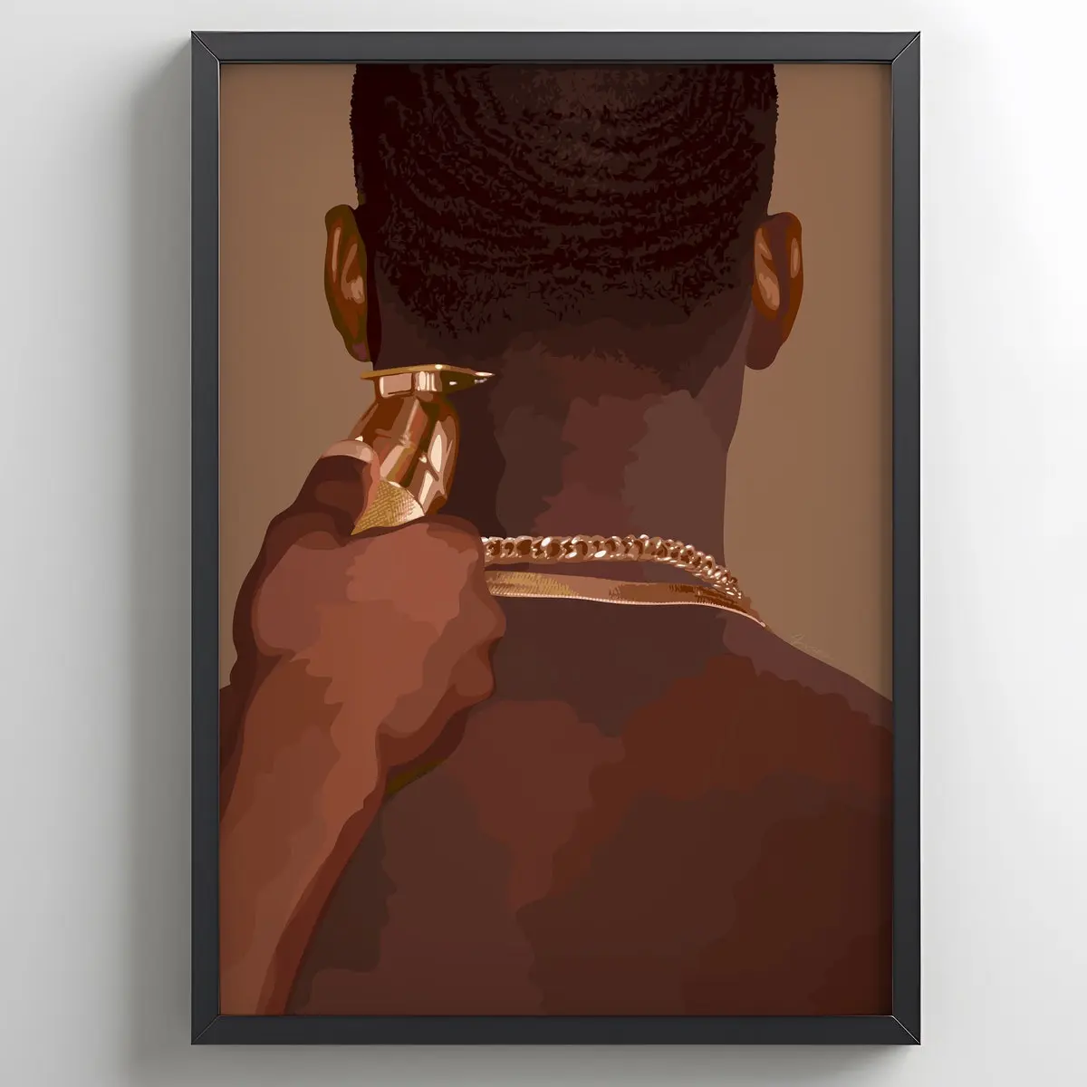 Black Man Wall Art, Abstract Art, Black Men Wall Art, Fashion, Printable Black Art, Black Girl Art, Black Man Art, Black African Wall Art, Room Decor