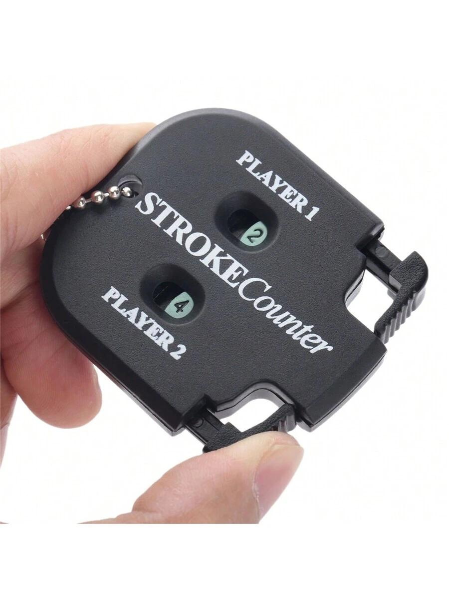 Mini Golf Score Counter with Keychain – 2-Digit Stroke & Putt Tracker for Practice, Training & Play, Portable Golf Accessory 🇺🇸 Fast Ship