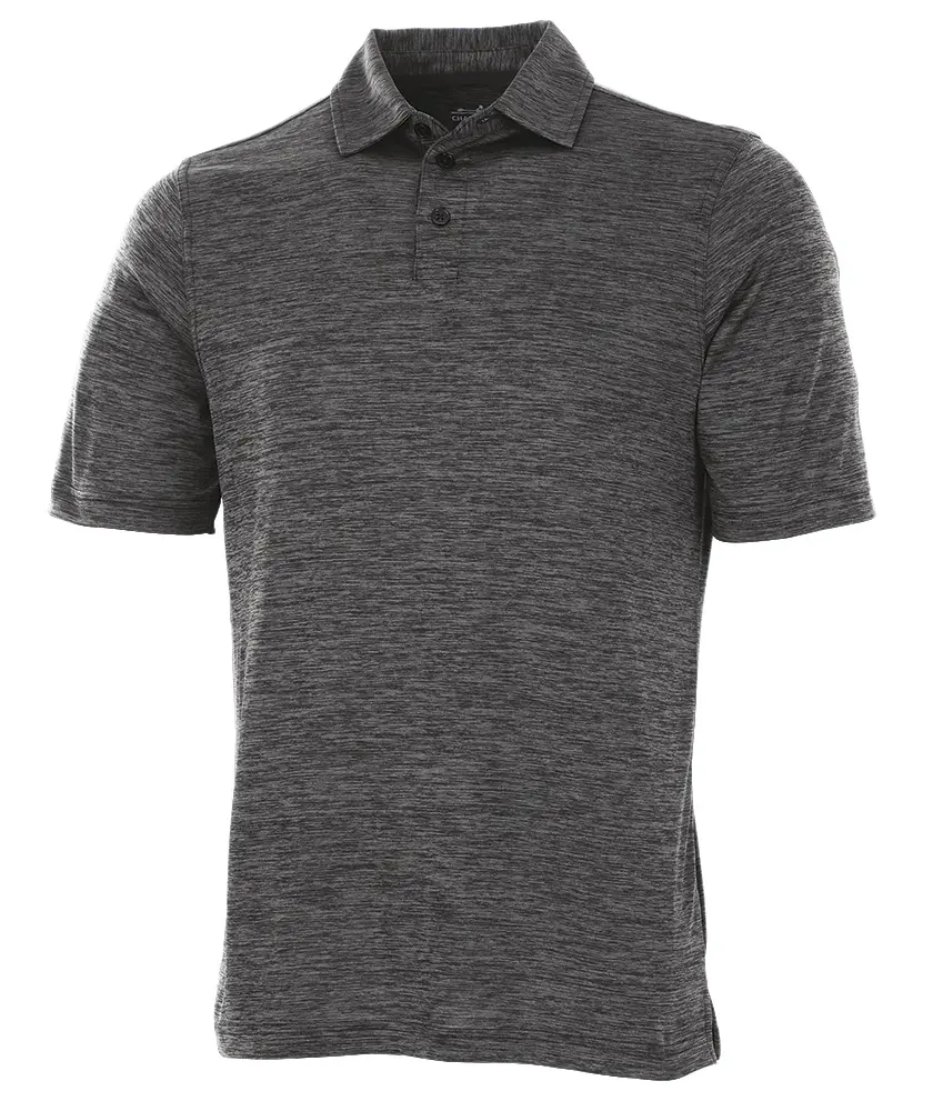 Charles River Apparel Men's Space Dye Performance Polo - Short-Sleeve Fitted Polyester Golf Shirt with Moisture Wicking, Antimicrobial & UPF 20+ Protection, Fashion, Uv Protection, Polyester Knit, Athletic, Bar-Tacked Side Vents, Casual, Taped Seams, Mult