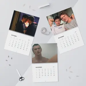 2026 Hollander & Rozanov Wall Hanging Calendar, Heated Rivalry Fan Merch, Decorative Wall Art Gift Idea