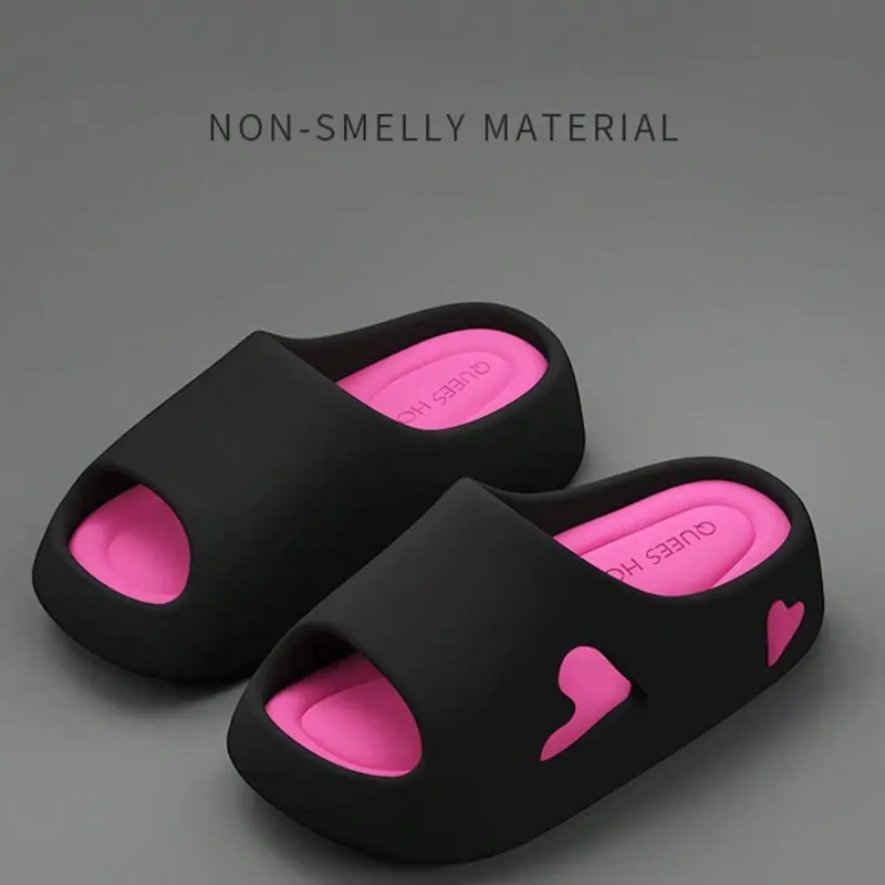 Women's Summer Indoor Home Elevating Thick Sole Eva Slippers, New Style Comfortable Outdoor Wear, Ladies Casual Shoes, Eva Beach Slippers, Soft Sole Slippers, Thick Bottom Slippers, Thick Soled Slippers