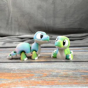 Baby Brachiosaurus Articulated 3D Printed Fidget Figure