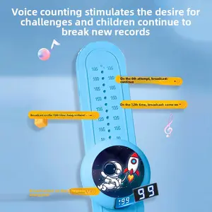 Vertical jump trainer, a children's high jump training equipment and a home-use adjustable vertical jump device for teenagers