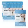 HONLINK Neck Mask (8PCS) - Alcohol-Free Gentle Plant-Based Body Care Moisturizer with Collagen Blend, Hyaluronic Boost, Peptides, Licorice Soothe for Adults' Crepey Skin, Fine Lines, Elasticity (All Skin Types, With Bag & Box)