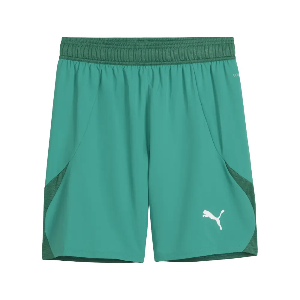 PUMA Mens Team Final Shorts Soccer Cleats  - Green