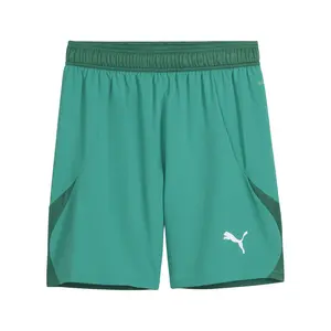 PUMA Mens Team Final Shorts Soccer Cleats  - Green