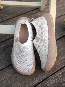 Casual Comfortable Thick Sole Breathable Non-Slip Walking Shoes, Versatile All-Day Wear Sneakers for Women & Men