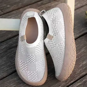 Casual Comfortable Thick Sole Breathable Non-Slip Walking Shoes, Versatile All-Day Wear Sneakers for Women & Men