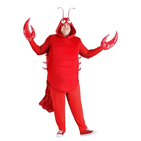 Plus Size Fresh Lobster Costume for Adults