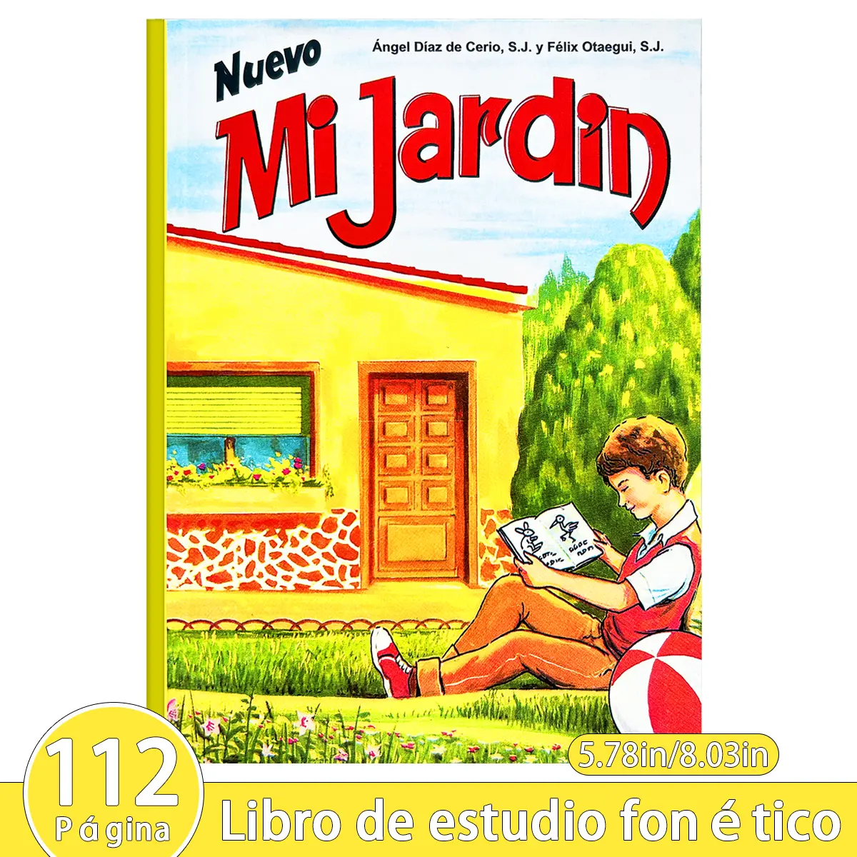 "My Jardin", a Spanish children's book, is fascinating and suitable for children to learn. Suitable for early learning.