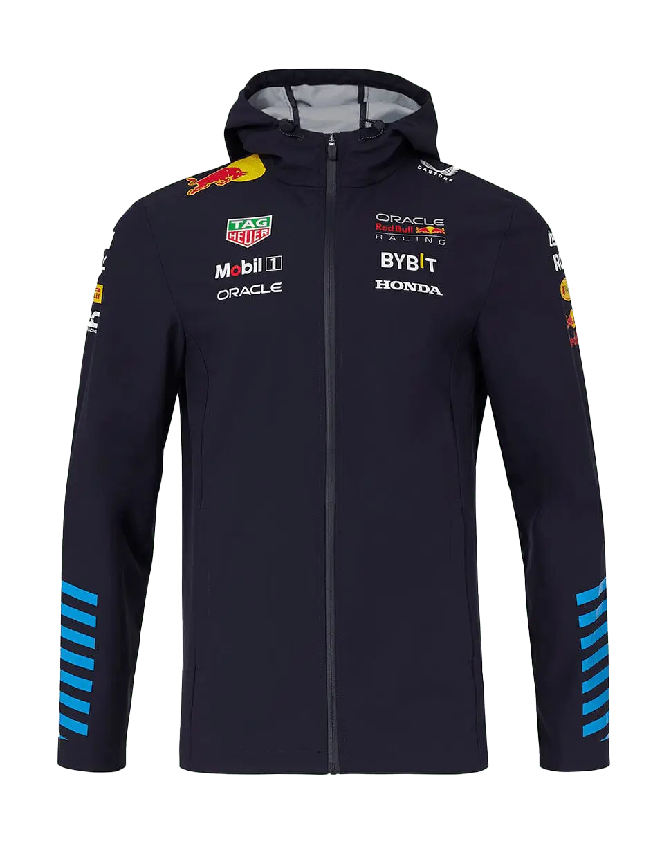 Red Bull Racing F1 Team Rain Jacket- Navy