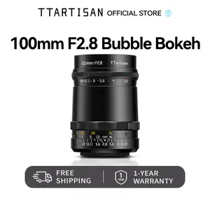 TTARTISAN 100mm F2.8 Bubble Bokeh Full Frame Manual Focus Lens M42 Mount — Unique Dreamy Bokeh Portrait & Creative Lens