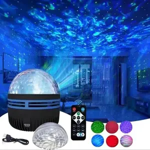 Starry Sky Projector Light with Remote Control, USB Powered Remote Control Starry Projector Lamp, Novelty Lighting for Gaming Room Bedroom Ceiling Party