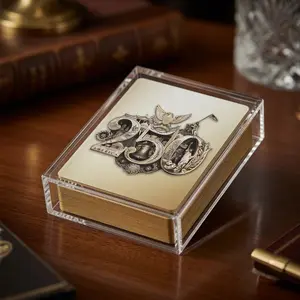 America 250 Playing Cards – Gold Luxe Edition | Patriotic Collector Deck | 250th Anniversary Gift