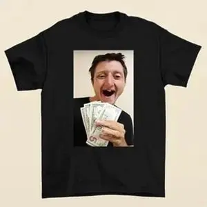 Funny Daniel Larson Meme Graphic T-Shirt, Unisex Retro Streetwear Design in 100% Soft Cotton with a Round Neck