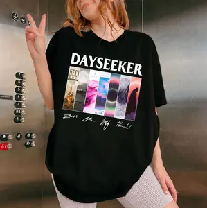 Dayseeker Album Shirt, Post-Hardcore Band Tee, Tour Merch, Unisex
