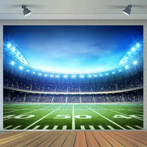 7x5ft Football Field Backdrop Super Bowl Backdrops for Photography  Themed Party Decoration Banner  Photography Props Photo Studio Props