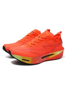 1 Pair Unisex Outdoor Professional Training Running Shoes - Extended Sizes Available | Non-slip & Wear-resistant Outsole + Supercritical Foam Midsole + Lightweight Design | Ideal for Running Training & Sprinting