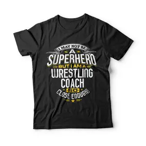 Wrestling Coach T Shirt Gift Idea Superhero Wrestling Shirt Breathable Graphic Tee Peak Design Sweatshirt Hoodie