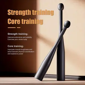 Steel Club for Home Gym – Functional Strength & Grip Trainer for Rehabilitation, Rotational Workouts (Men & Women