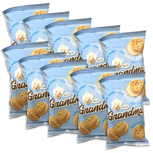 Grandma's Cookies 10 Pack, Mini Vanilla Cream Sandwich Cookies