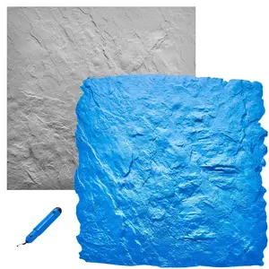 Father's Day Gift VEVOR Concrete Stamps Mat 24 x 24 in Texturing Skin Polyurethane Stamp Mat