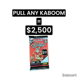 Panini 2025 Absolute Football Pack $2,500 BOUNTY