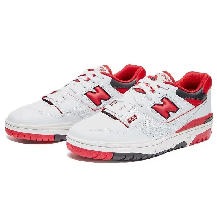 New Balance 550 White Red Men's BB550SE1 New Sneaker Sports Shoes