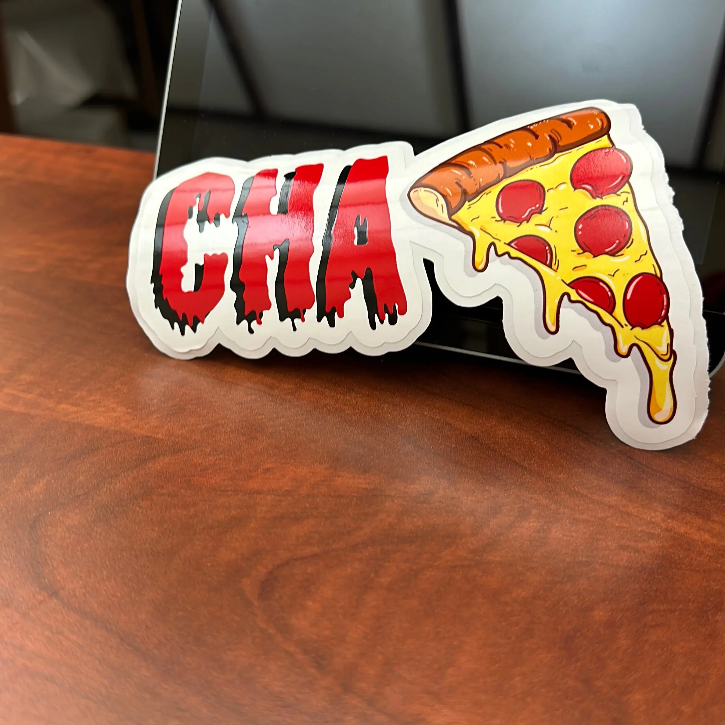 CHA Pizza Sticker CHA Pizza Sticker