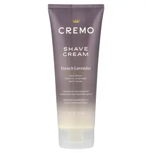 Cremo Shave Cream, French Lavender, 6 fl oz (177 ml)