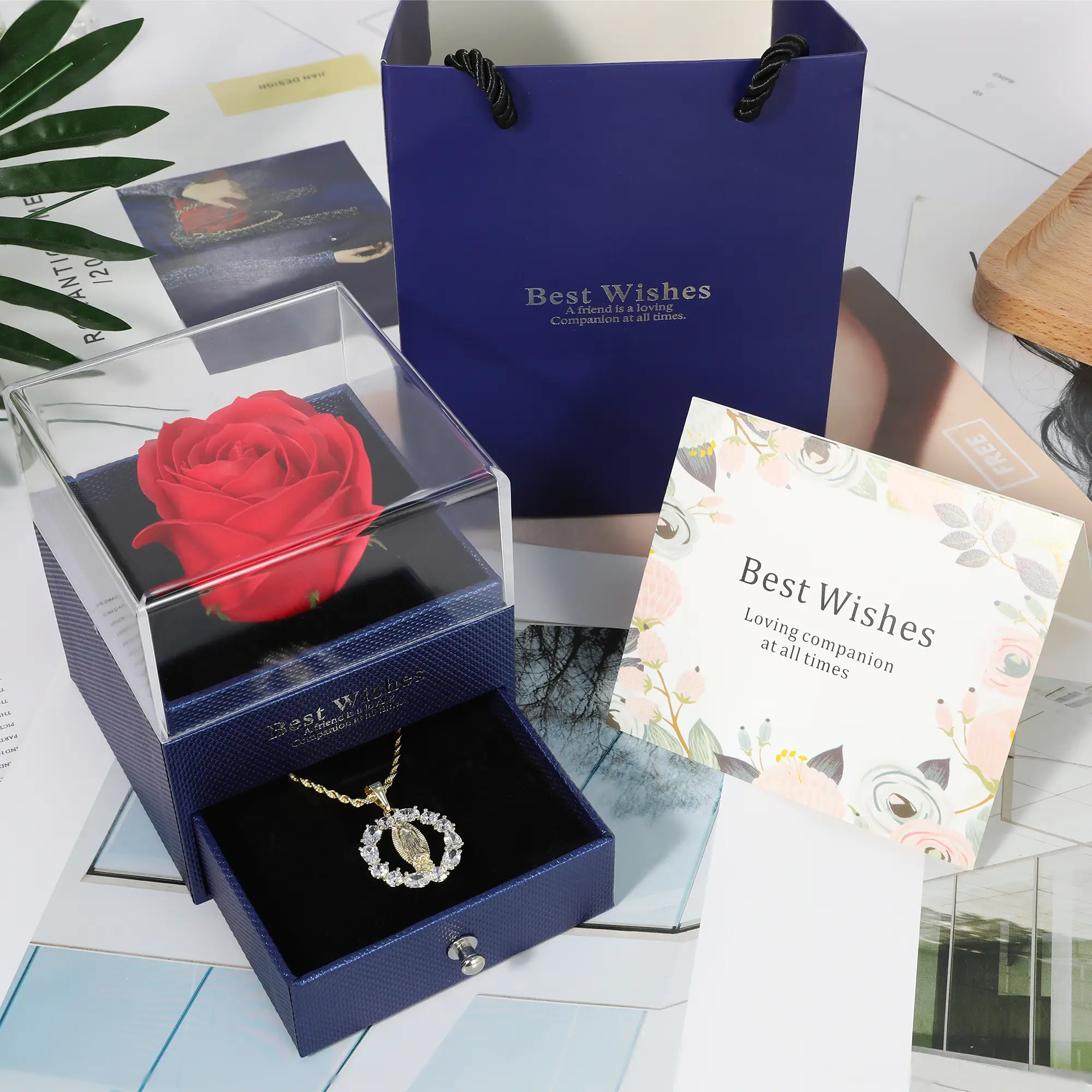 Gold+Drawer Gift Box