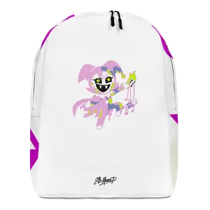 Ello-Menno-P Jester Backpak ( Wht/Pink)