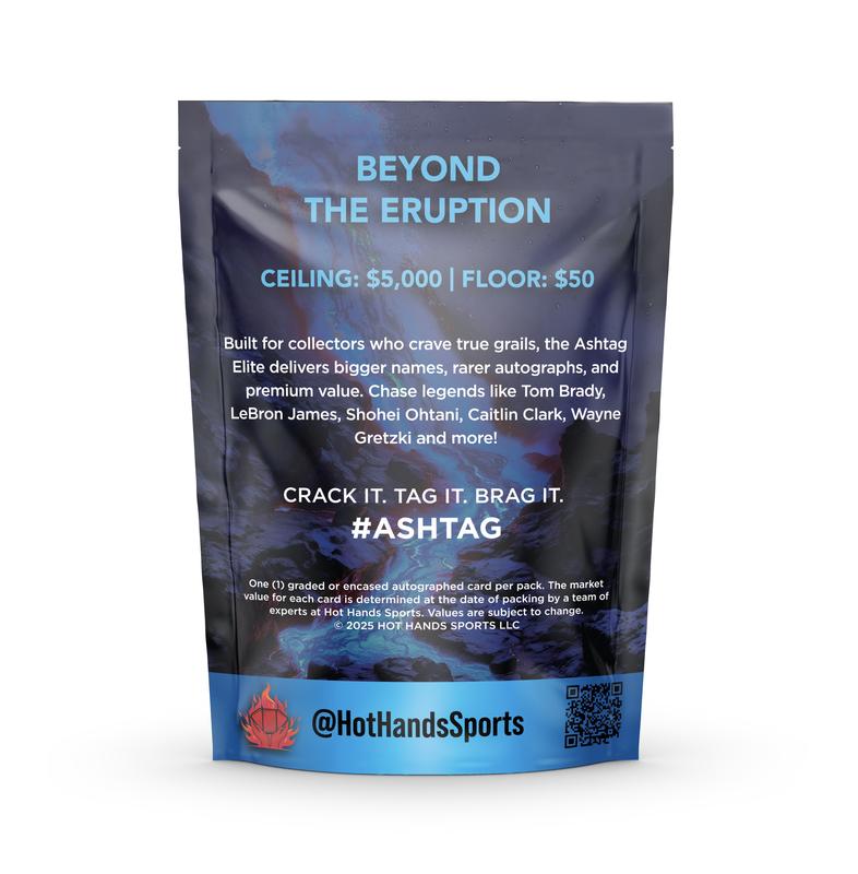 ASHTAG ELITE - Guaranteed Autograph - Personal Pack - Graded or Encased - Multi-Sport (Hot Hands Sports)