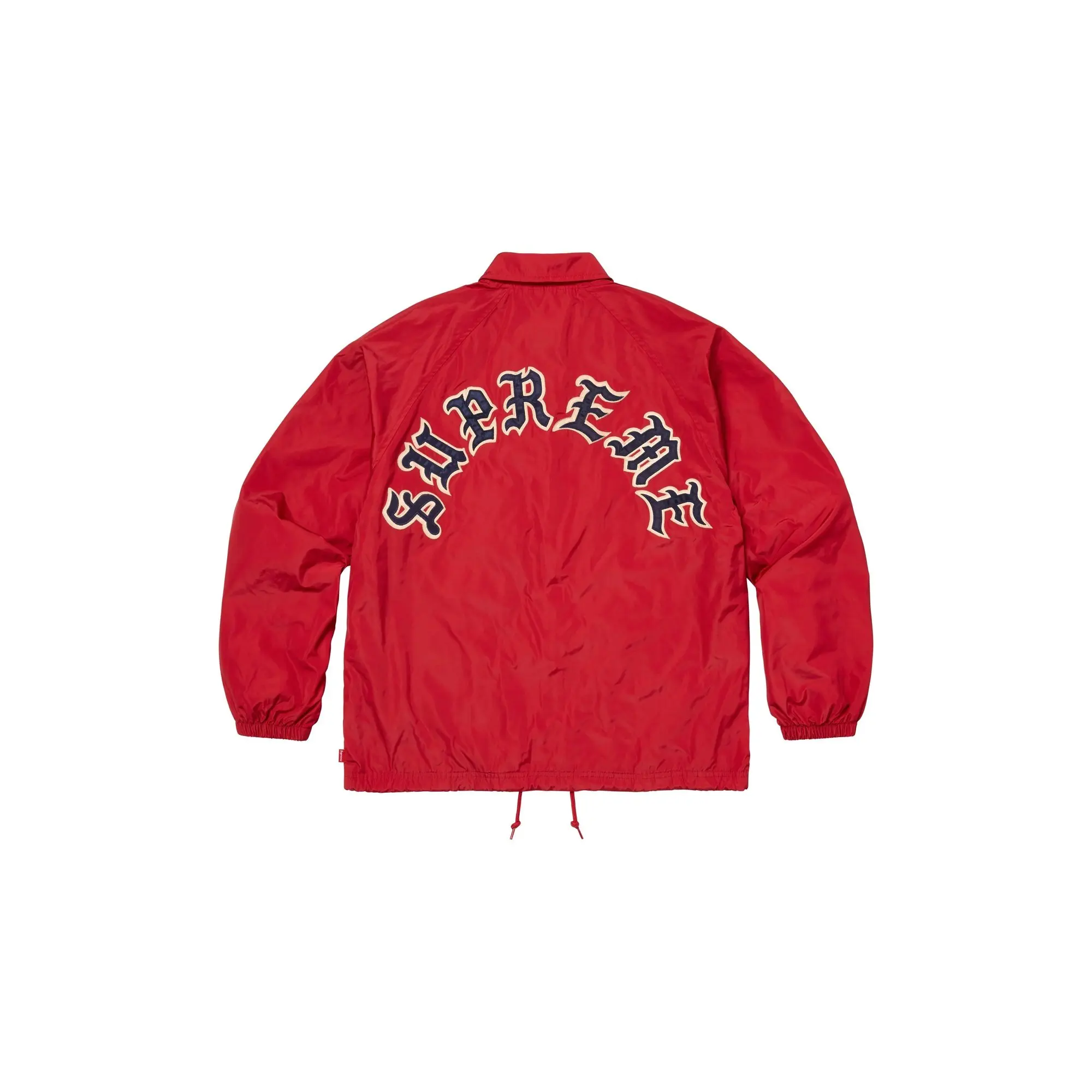 Old English Arc Coaches Jacket "FW25 - Red" SU26628