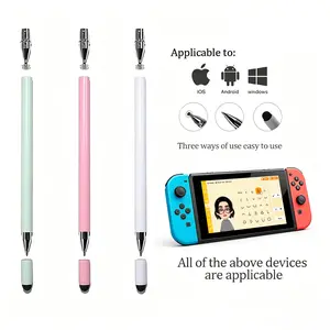 3-in-1 Universal Stylus Pen for Touchscreens, High-Sensitivity & Precision Capacitive Stylus Pen for iPad, Compatible with All Touchscreens on iPad，iPhone, Android, Switch,Samsung Galaxy, and Tablets | TikTok Shop | Father's Day Gift