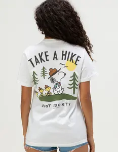 RIOT SOCIETY x Peanuts Take A Hike Womens Tee