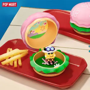 【NEW】POP MART SpongeBob: Krabby Patty Bestsellers Series Figures Blind Box