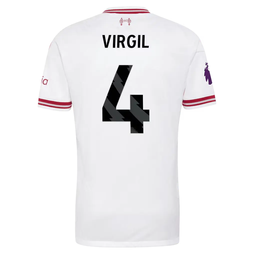 Unisex Soccer Shirt Virgil 2025/26 2026/27 Away On-Field Jersey - White