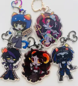 Homestuck Troll Acrylic Keychains