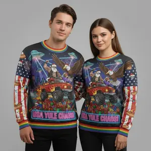 USA Yule Chaos Christmas Sweater