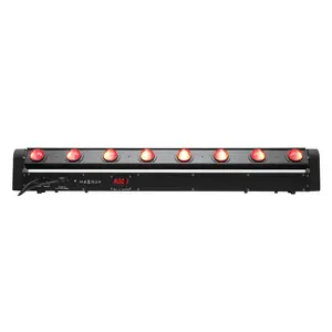 PAIDUN 8 Eyes LED Moving Head Light Baser RGBW Beam Spot Lighting Effect
