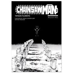 Chainsaw Man manga Poster - Astronaut - Chainsaw Man